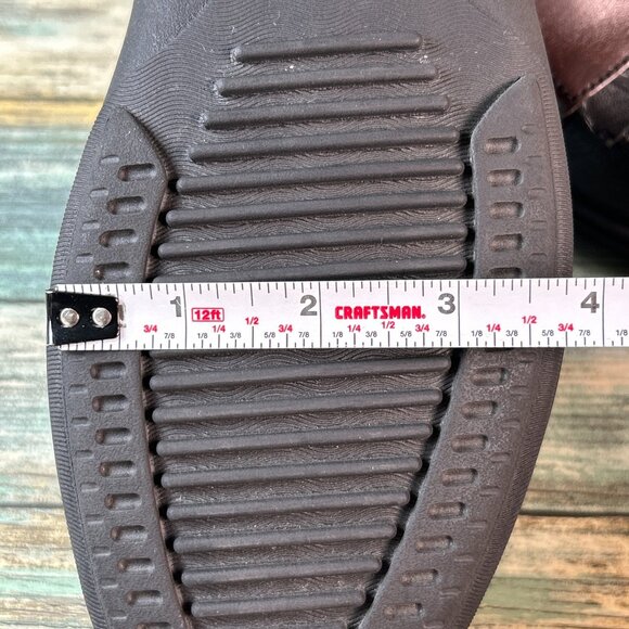 Cole Haan Tassel Loafers Shoes Mens Sz 9.5M Black Brown Leather Moc Toe Slip On. - Picture 8 of 10